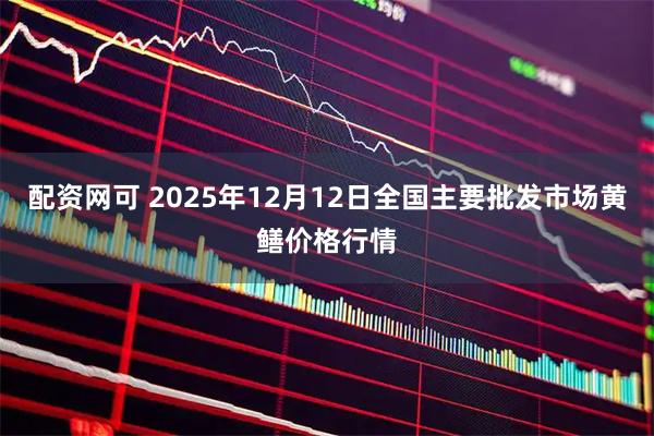 配资网可 2025年12月12日全国主要批发市场黄鳝价格行情